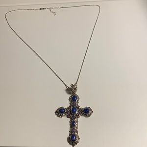 Silver Cross Necklace